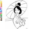 Play Mulan coloring Online