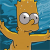 Play Bart Simpson Nirvana Puzzle Online
